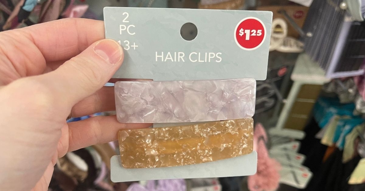 dollar tree hair clips