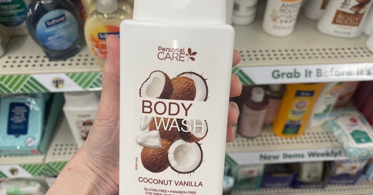 coconut vanilla body wash