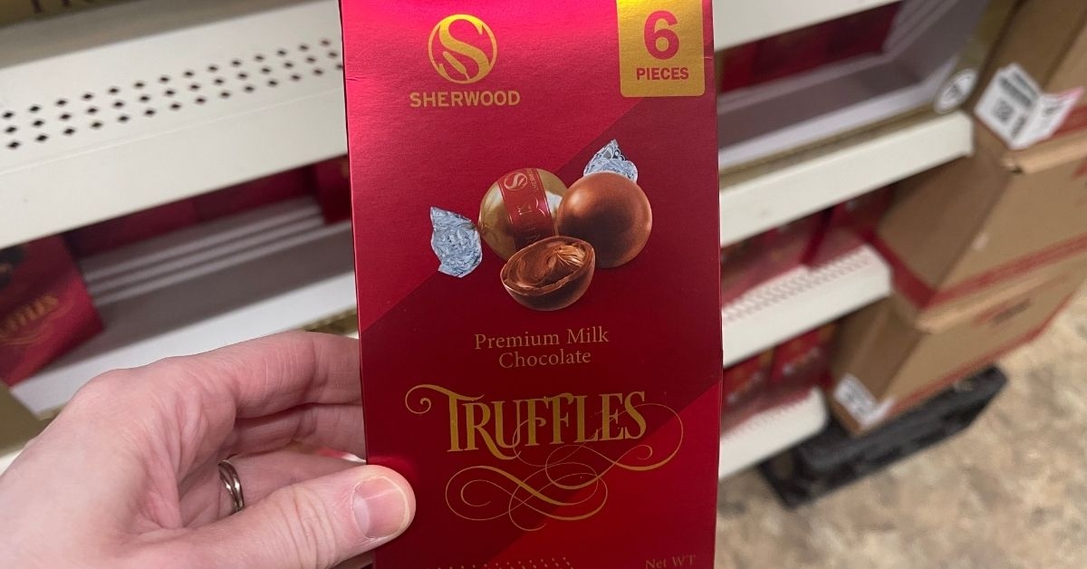 a pack of sherwood truffles