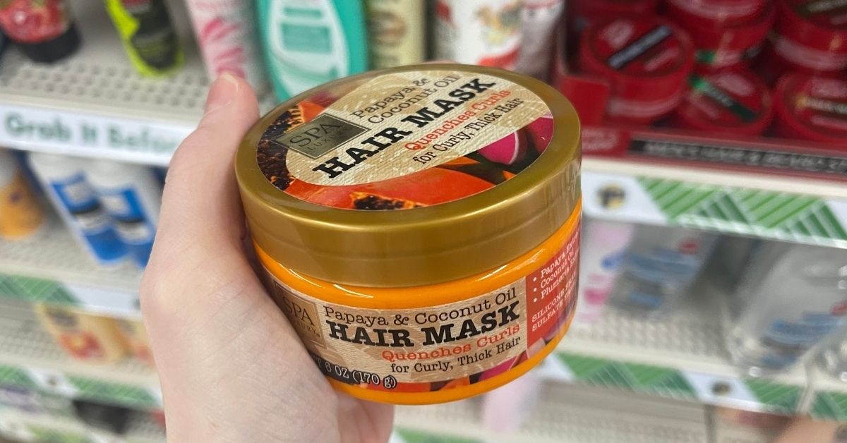 papaya and coconut oil hair mask
