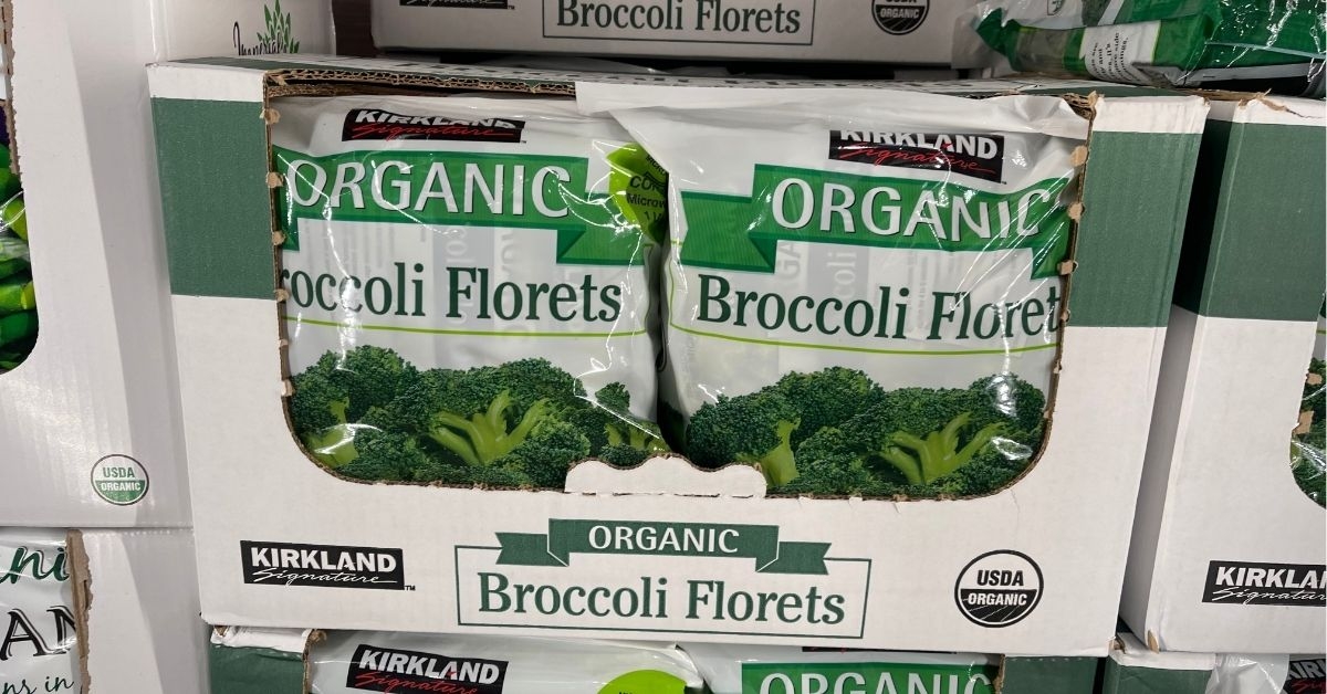 pack of broccoli florets