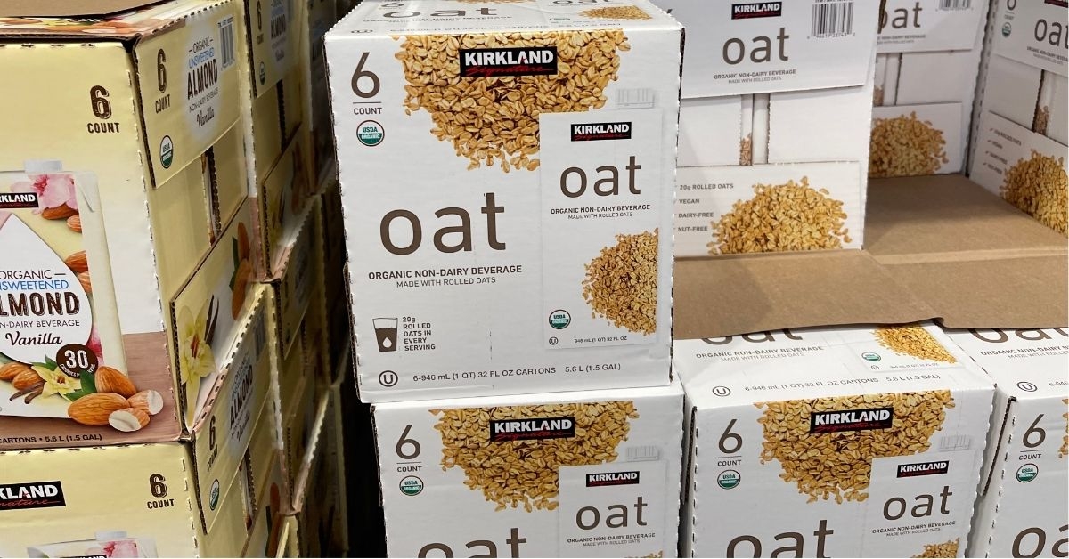 organic oat beverage