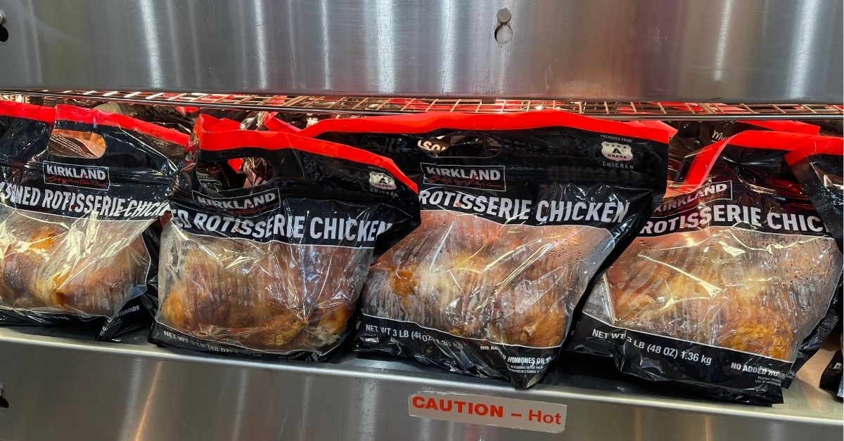 packs of rotisserie chicken