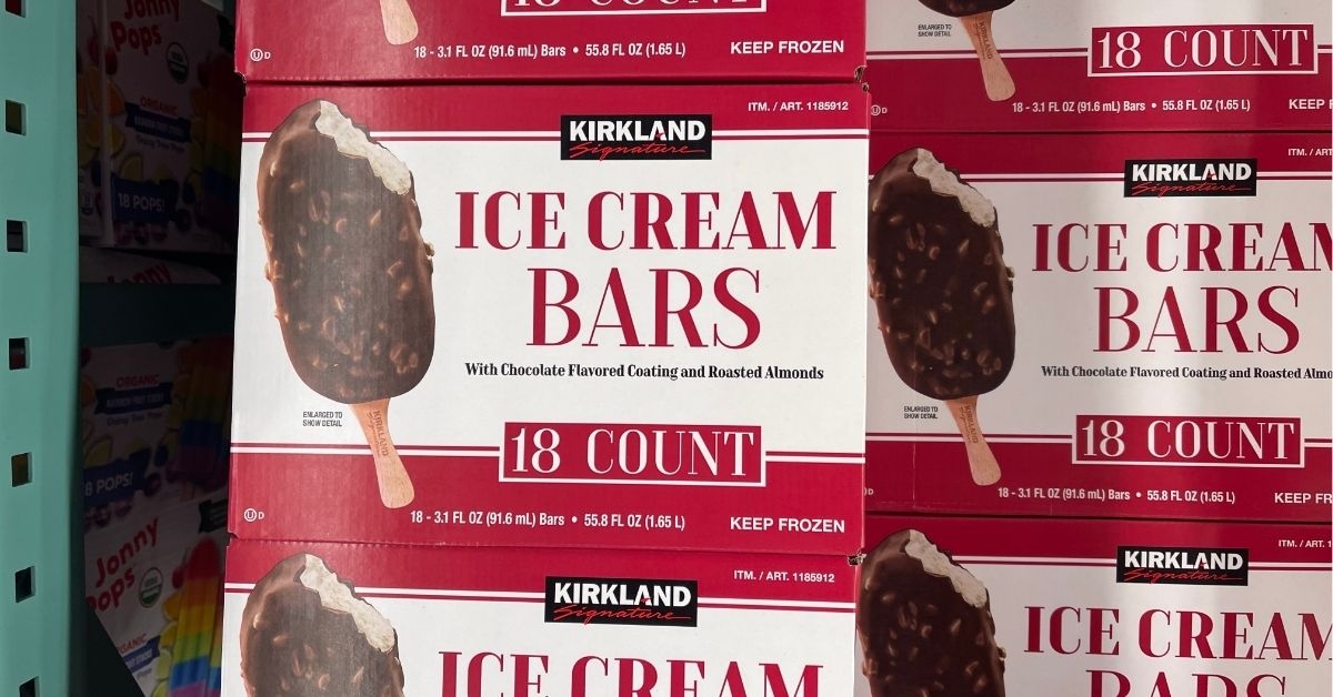 kirkland signature ice cream bars