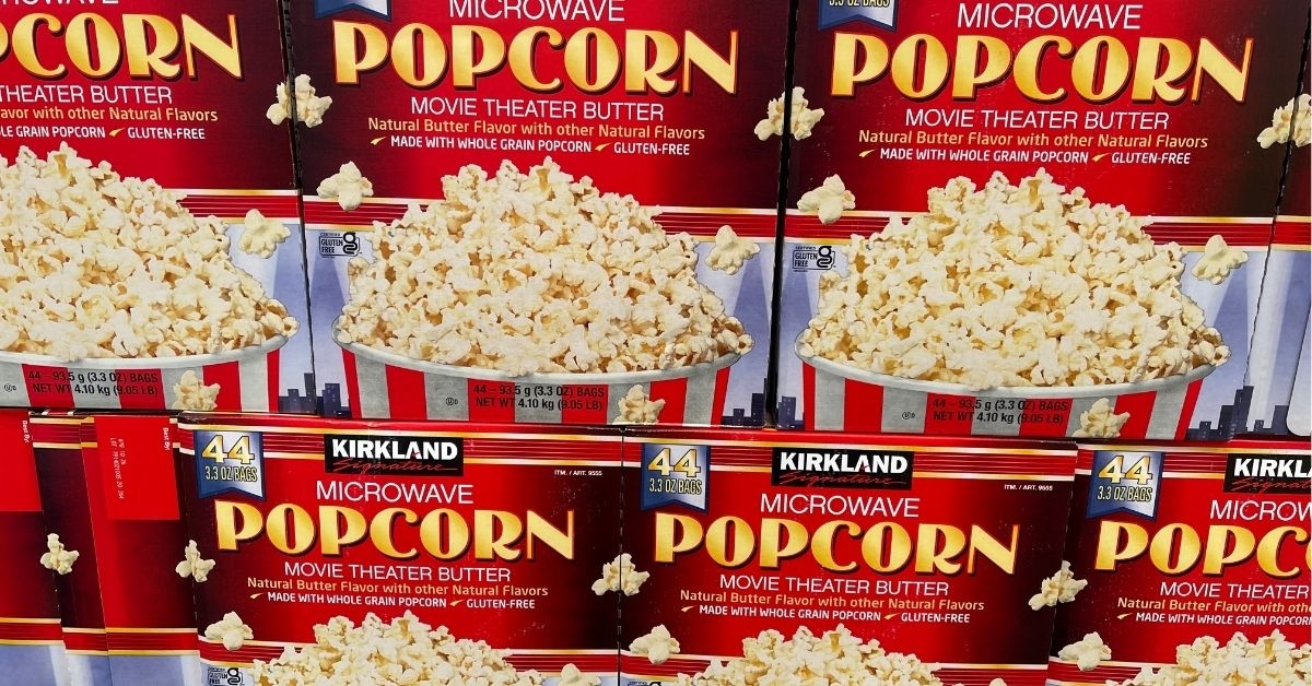 kirkland signature microwave popcorn