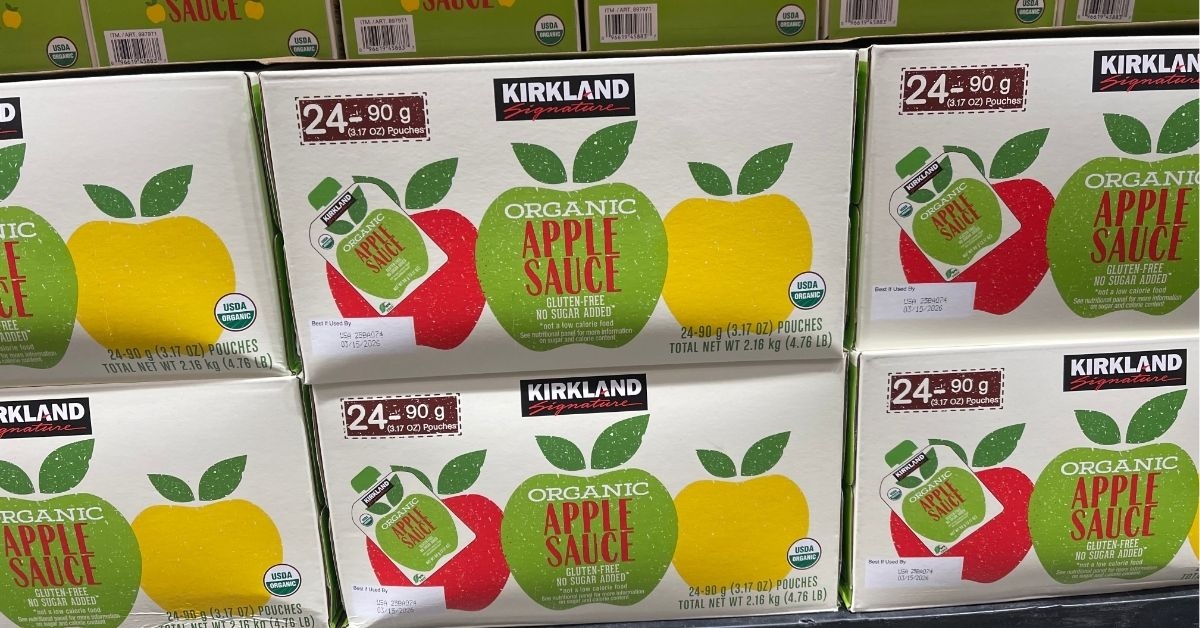 organic apple sauce