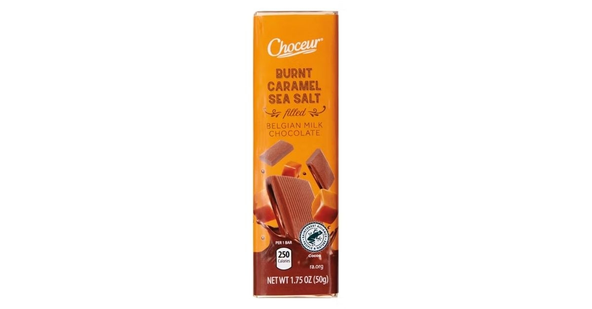 burnt caramel sea salt bar