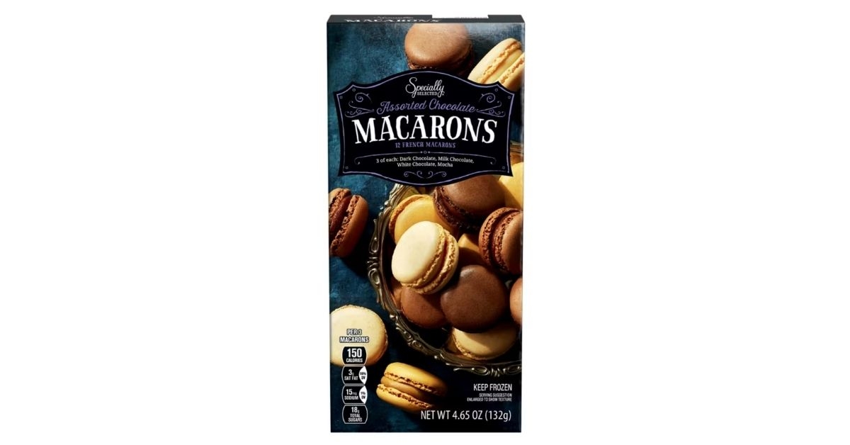 specially selected macarons