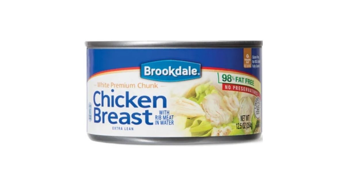 canned chicken breast
