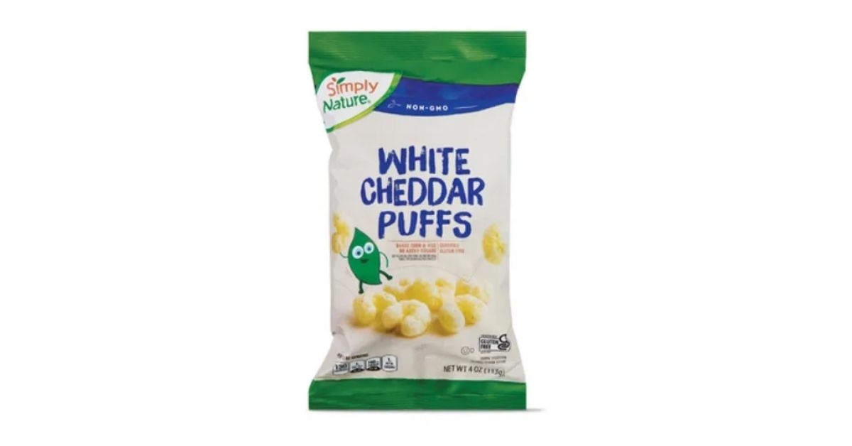 white cheddar puffs