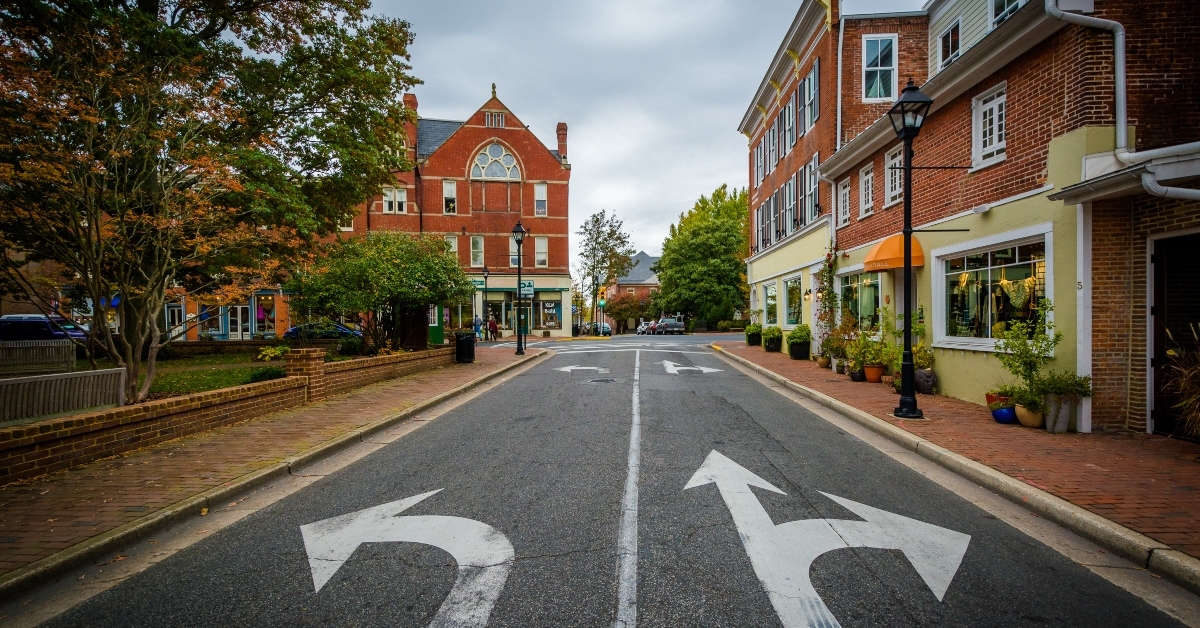 dover and washington streets intersection