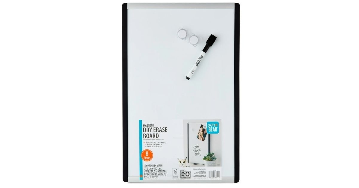 Pen+Gear Magnetic Dry Erase Whiteboard