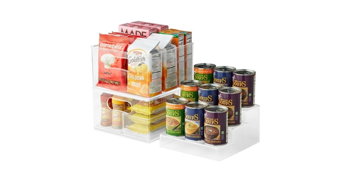 The Home Edit 5-Piece Clear Pantry Storage System