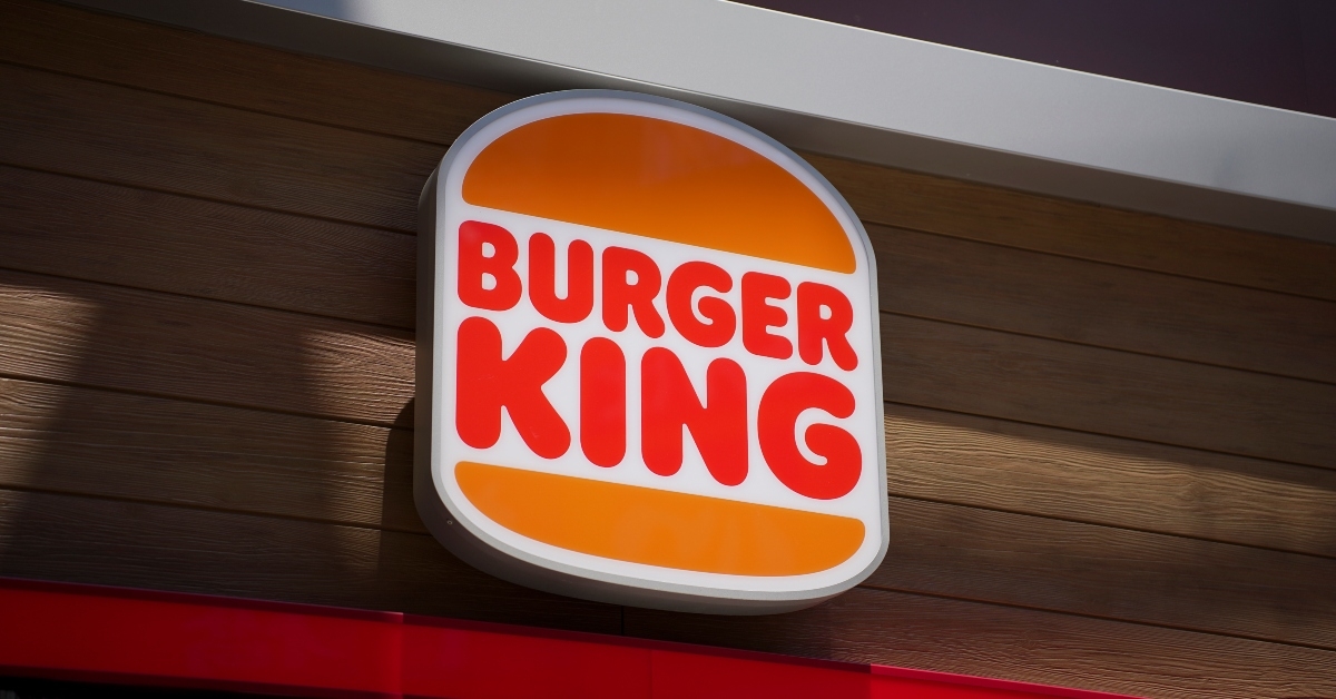 burger king sign