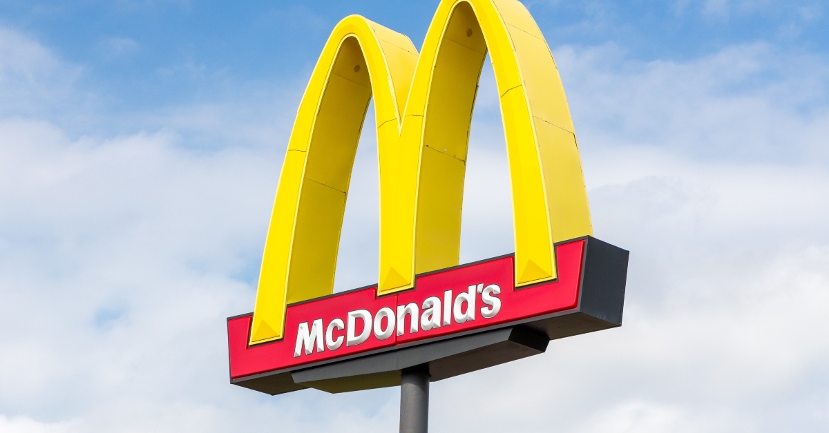 mcdonald's exterior golden arches
