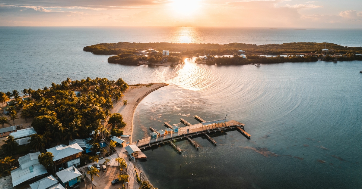 Scenic beaches of Placencia