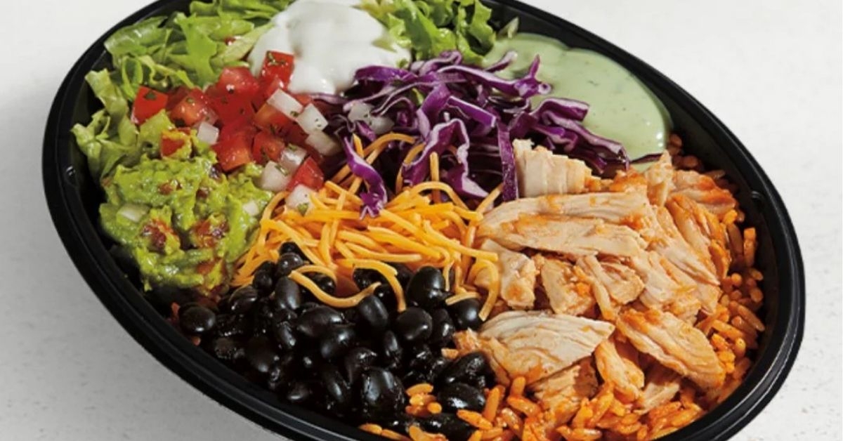 taco bell power menu bowl