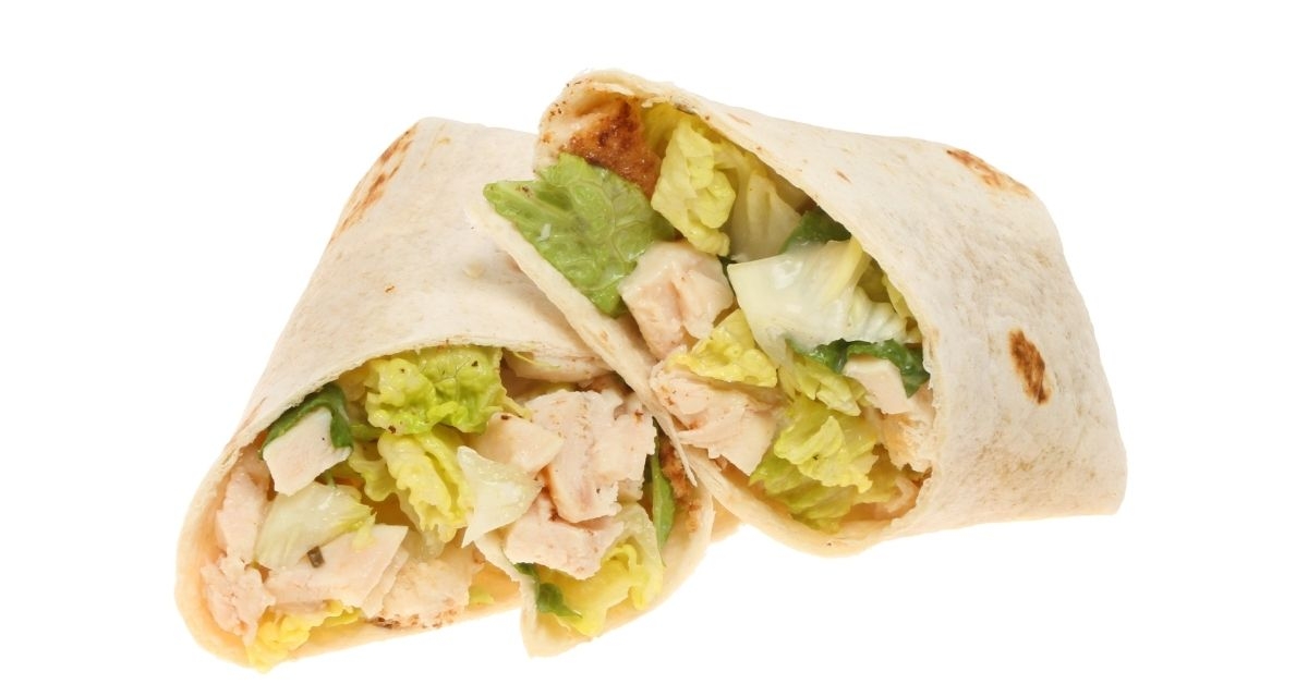 grilled chicken ranch wrap