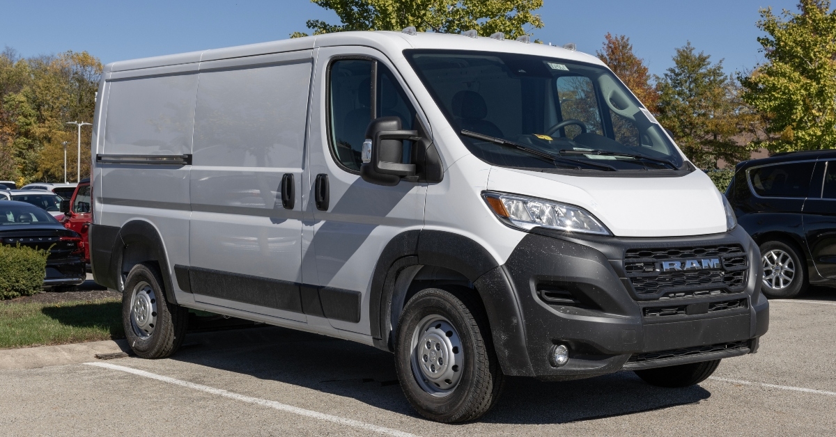 ram 2500 promaster cargo display