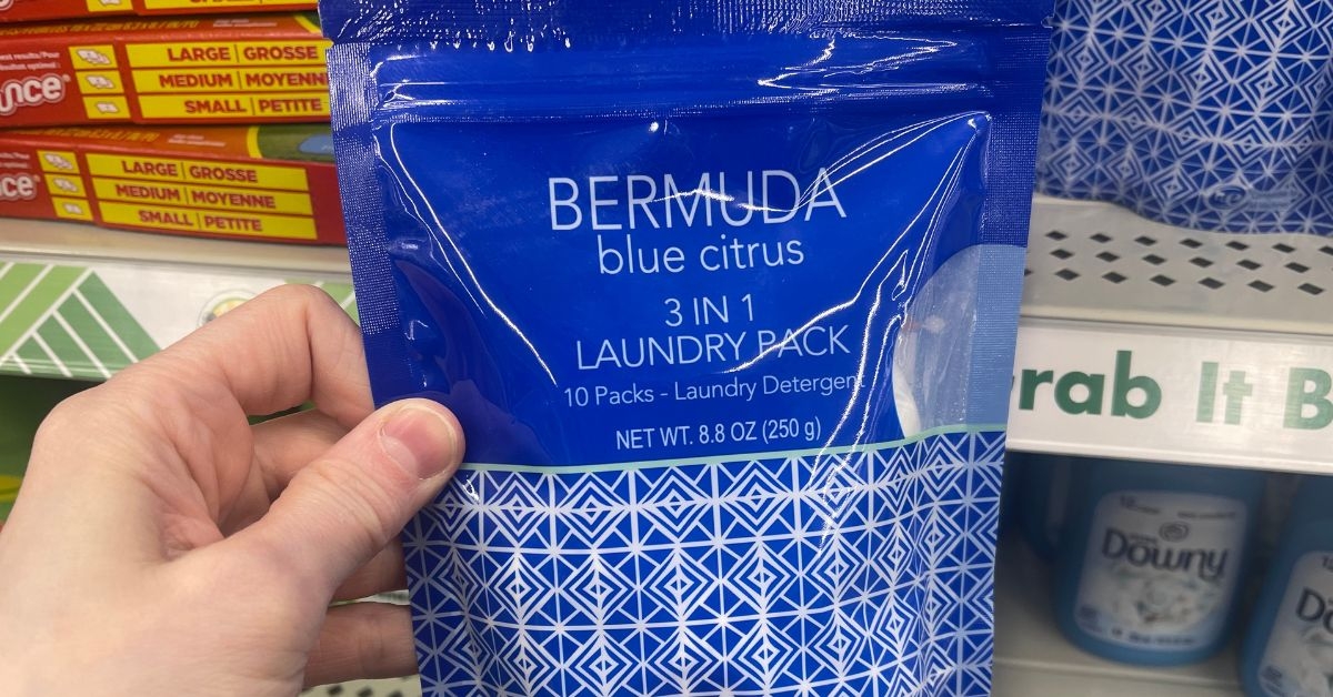 bermuda blue citrus 3 in 1 laundry pack