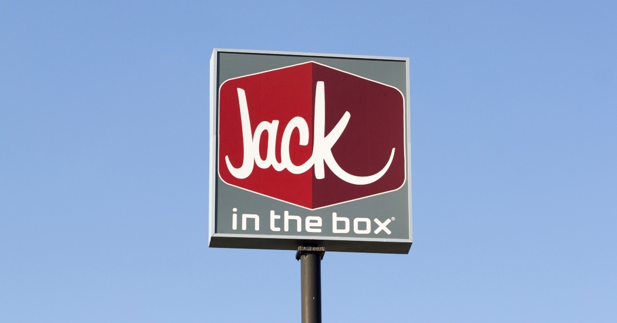 jack in the box sign outside