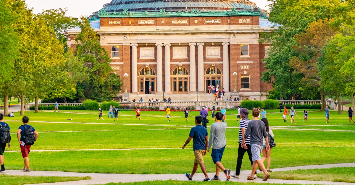 University of Illinois campus