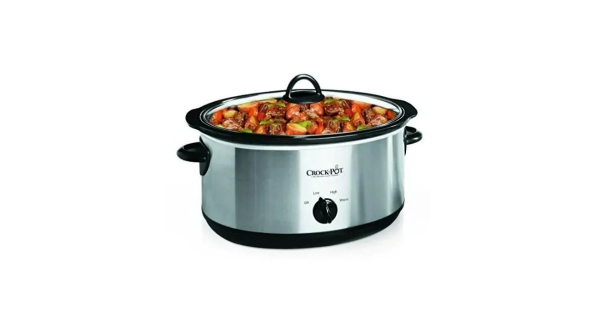 Crock-Pot 7-Quart Oval Manual Slow Cooker