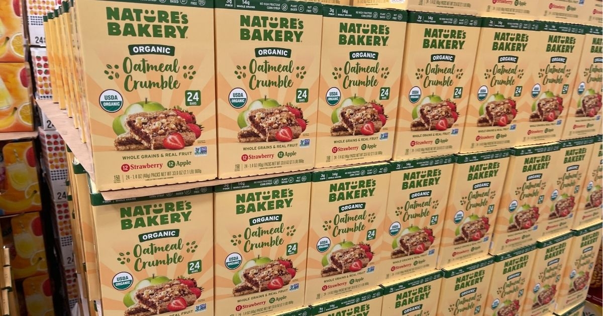 natures bakery organic oatmeal crumble bars