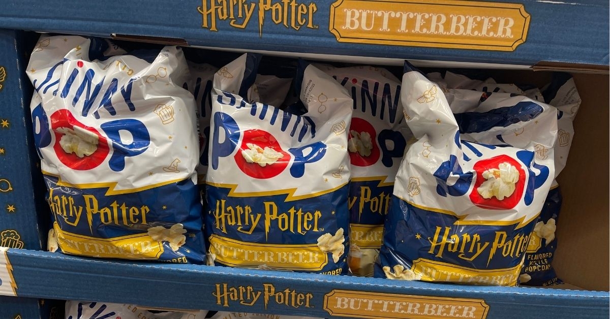 skinny pop harry potter butterbeer popcorn