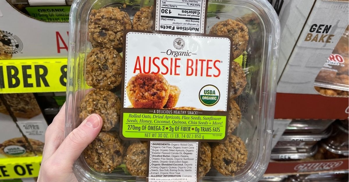 universal bakery organic aussie bites