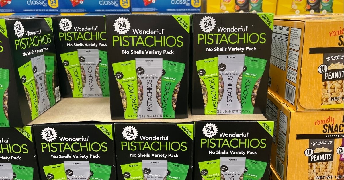 wonderful pistachios variety pack 