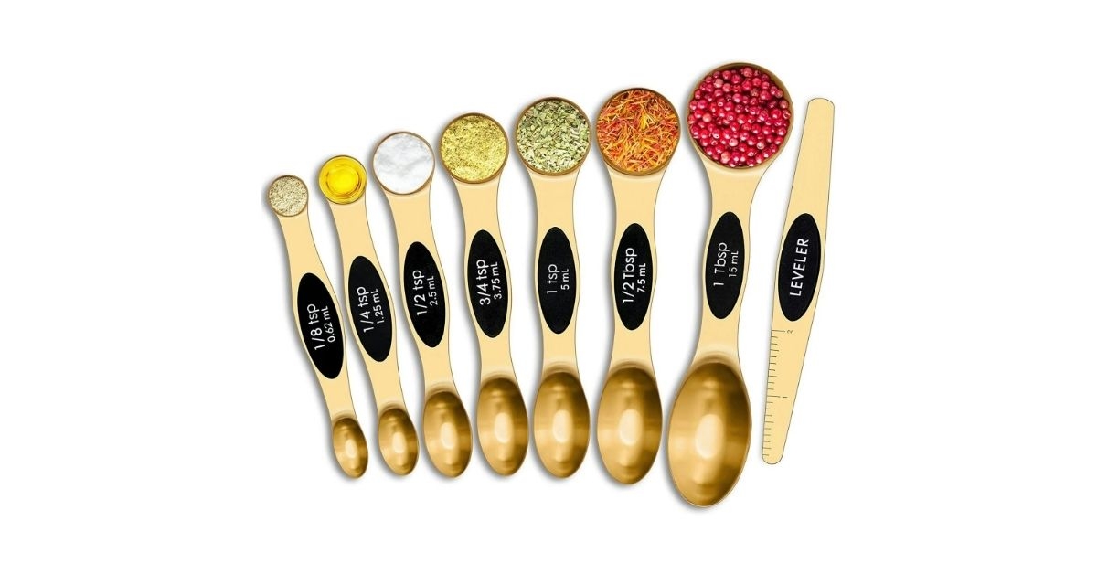 magnetic measuring spoons