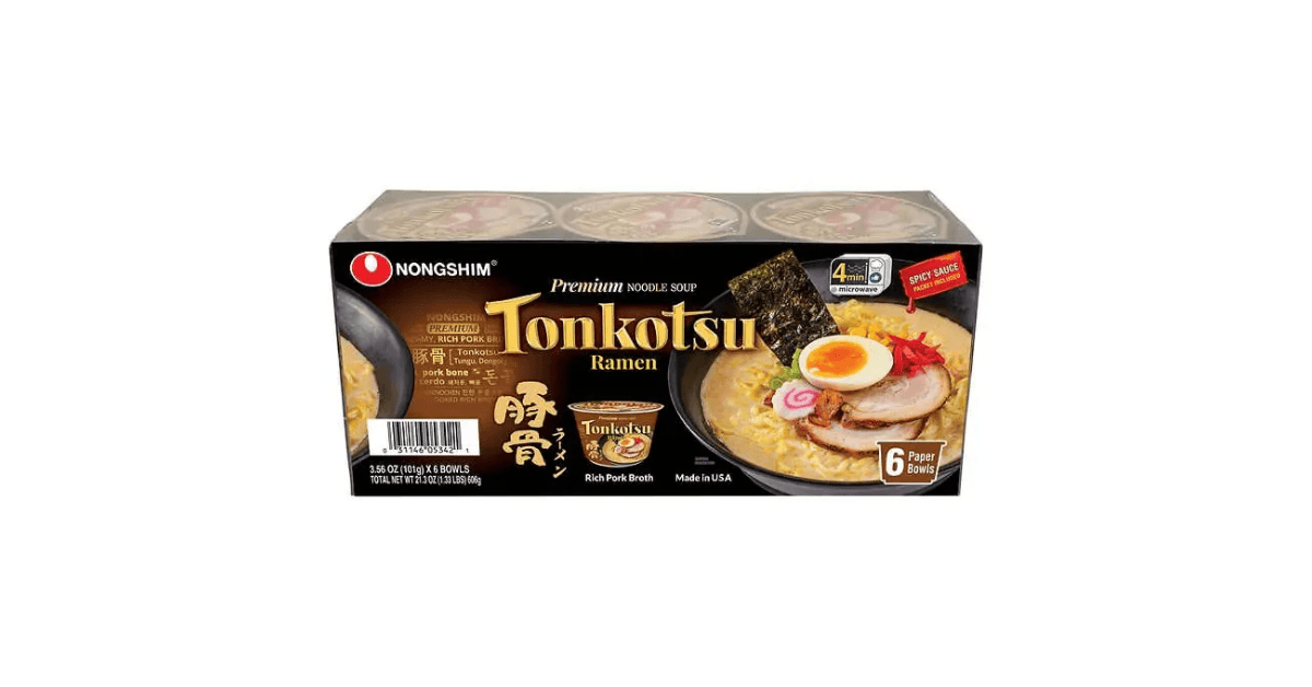 Nongshim, Tonkotsu Ramen Bowls