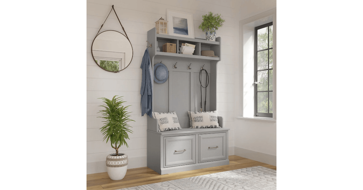 Woodland Door Bench and Hall Tree