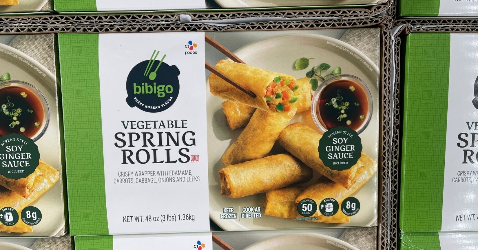 bibigo vegetable spring rolls