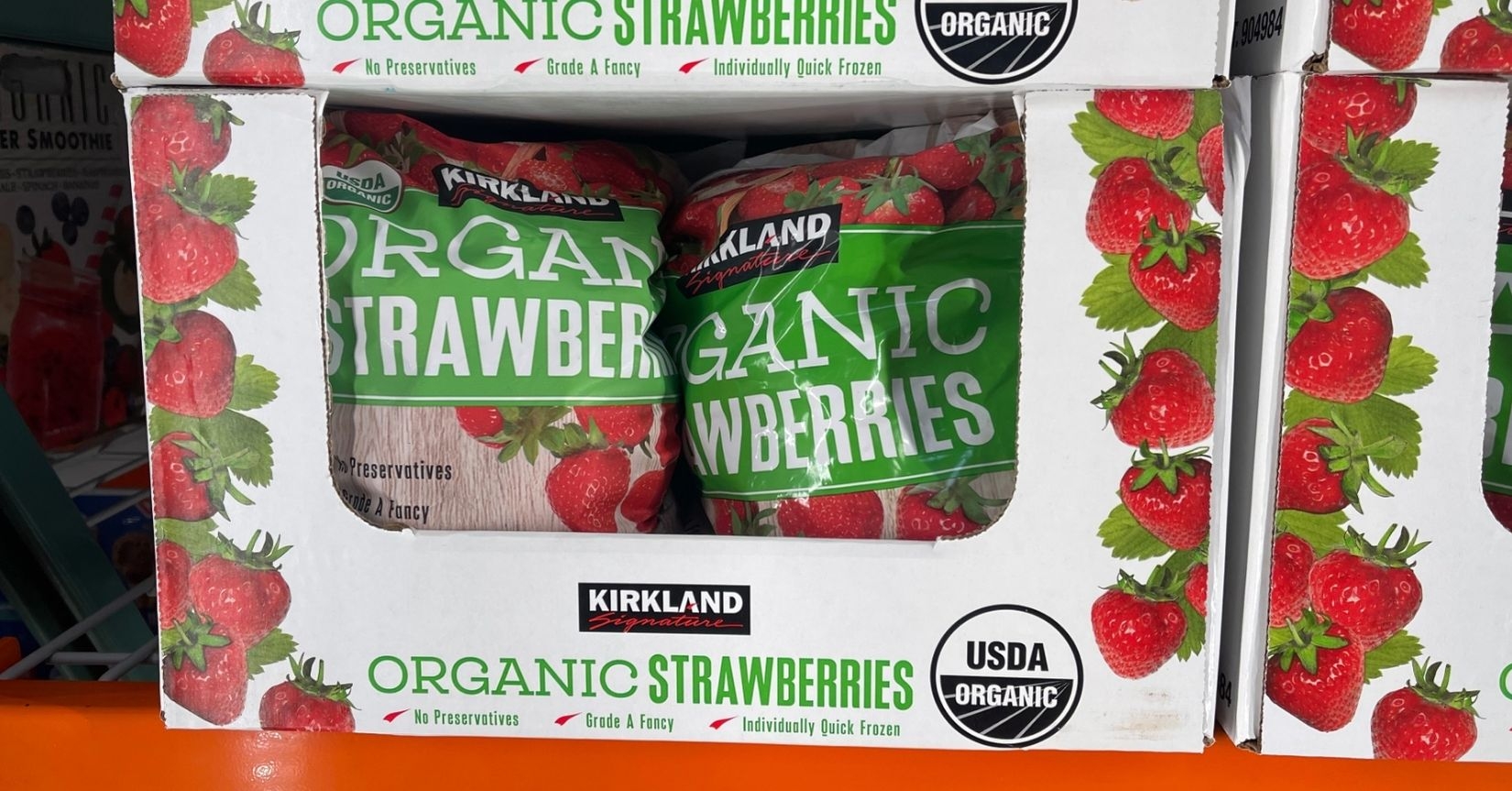 kirkland signature organic strawberries