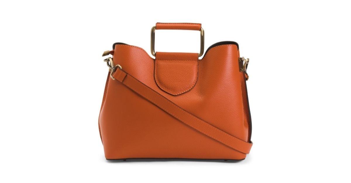 a brown isadora handbag
