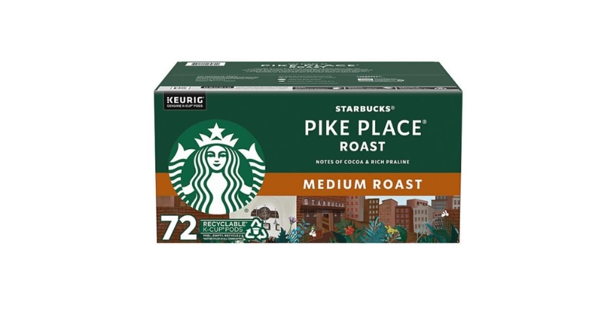 starbucks k cup coffee pods