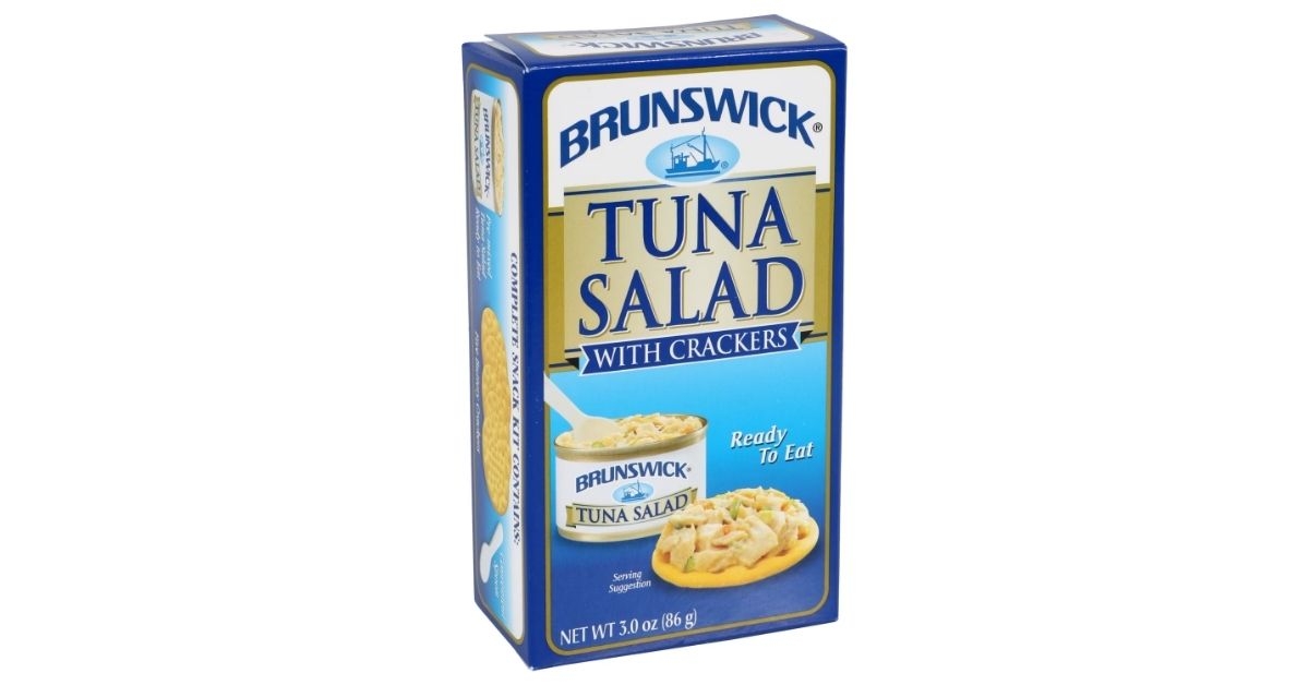 brunswick tuna salad with crackers