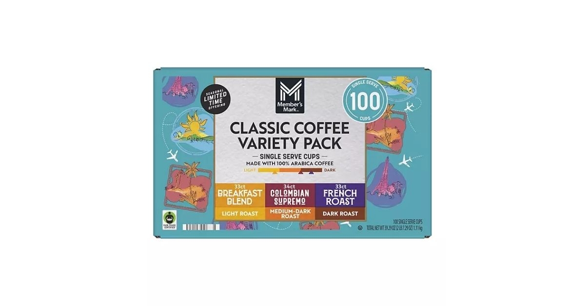 classic coffee pods variety pack