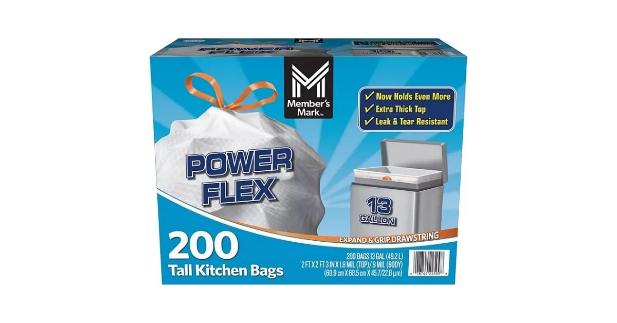 power flex trash bags