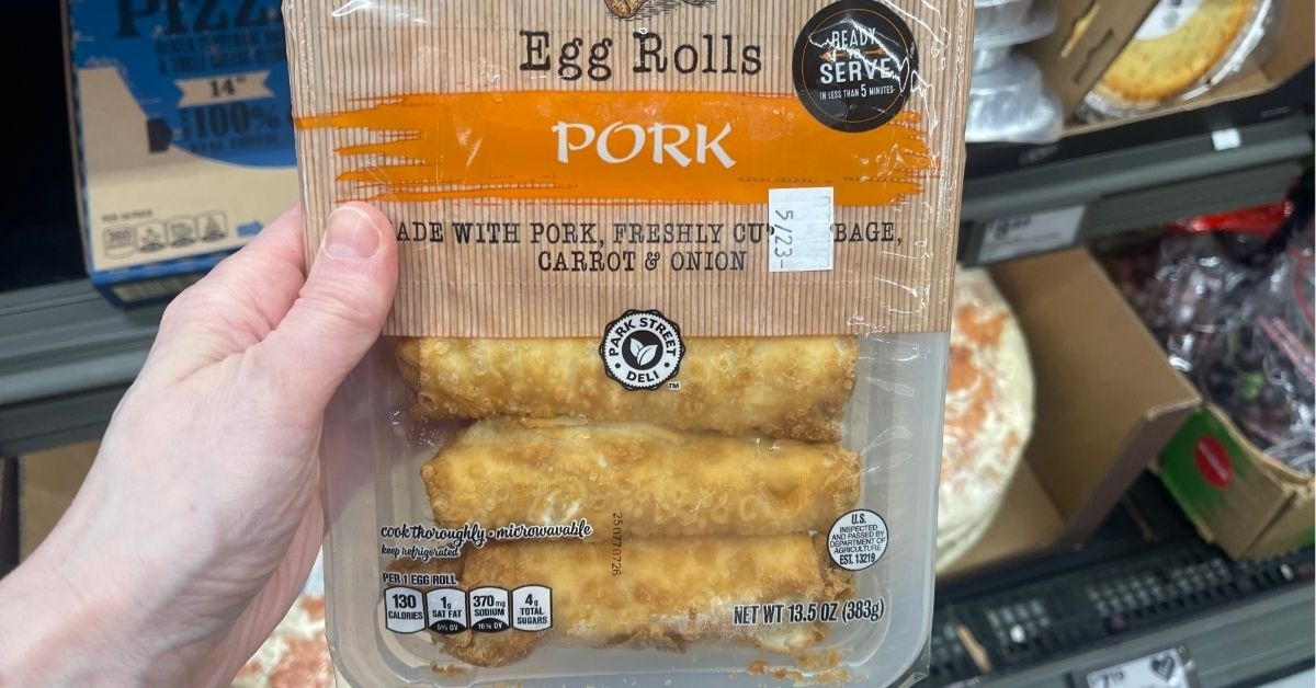 park street deli pork egg rolls