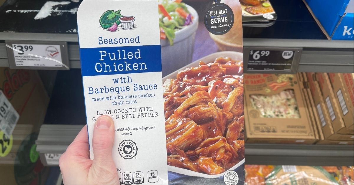park street deli seasoned pulled chicken