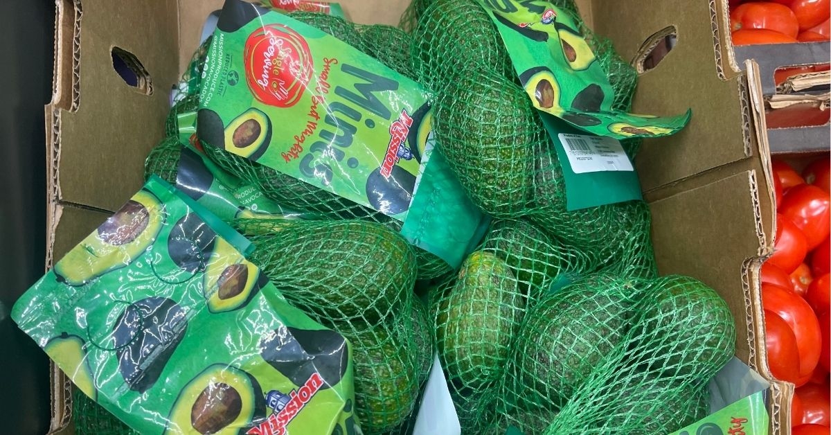 a bundle of mini avocados