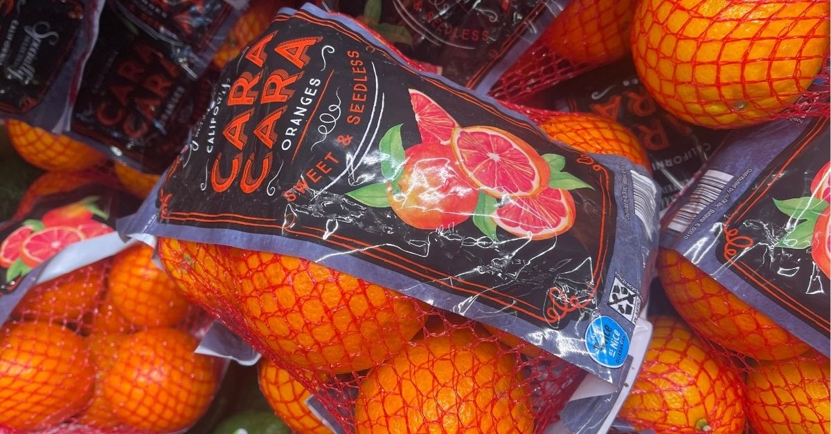 specially selected oranges