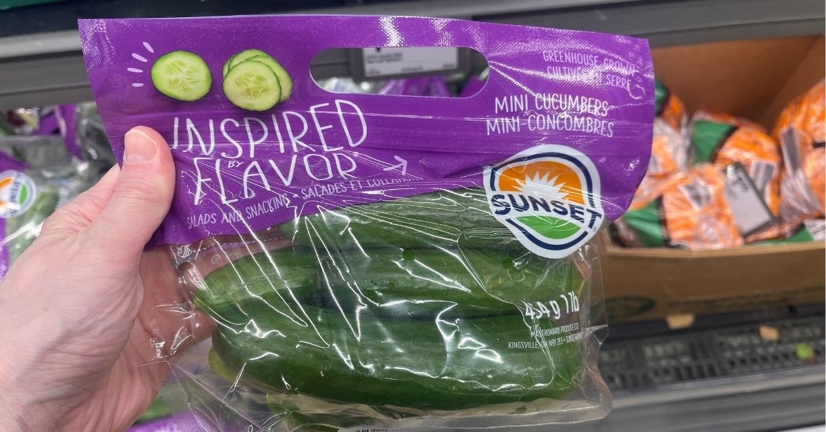 pack of mini cucumbers