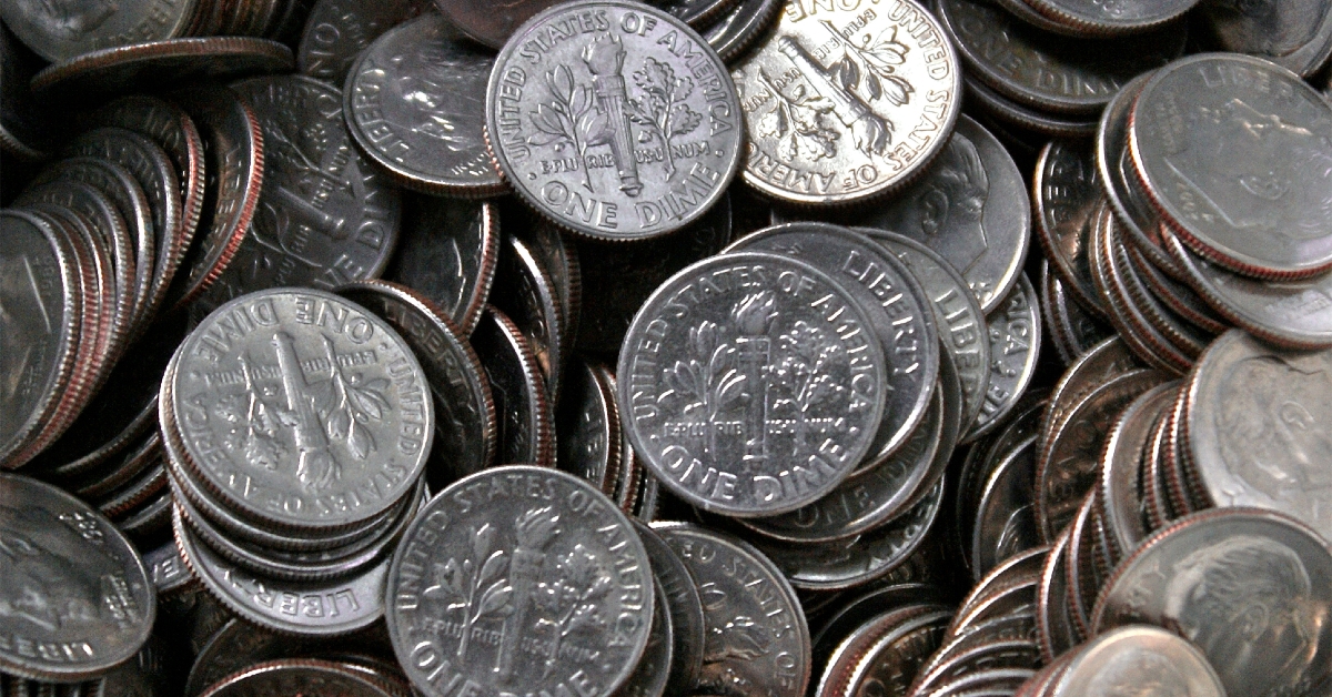 bowlful of dimes 