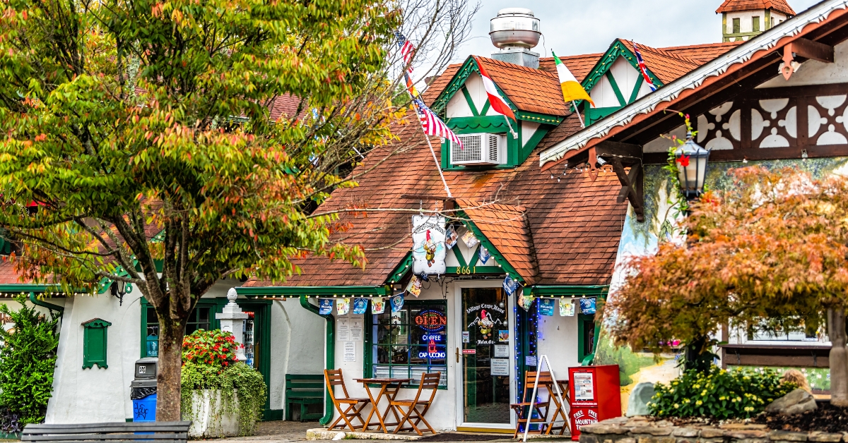 Village Crepe Haus restaurant at Oktoberfest