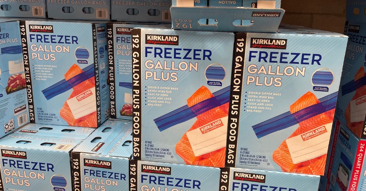 gallon plus freezer bags