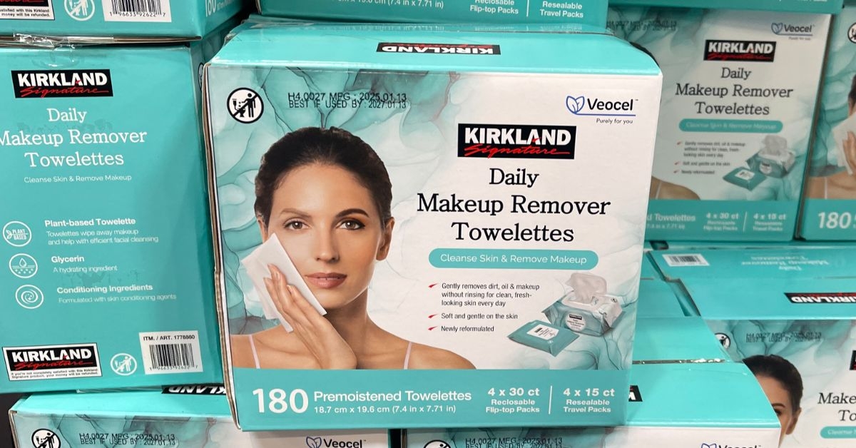 makeup remover towelettes
